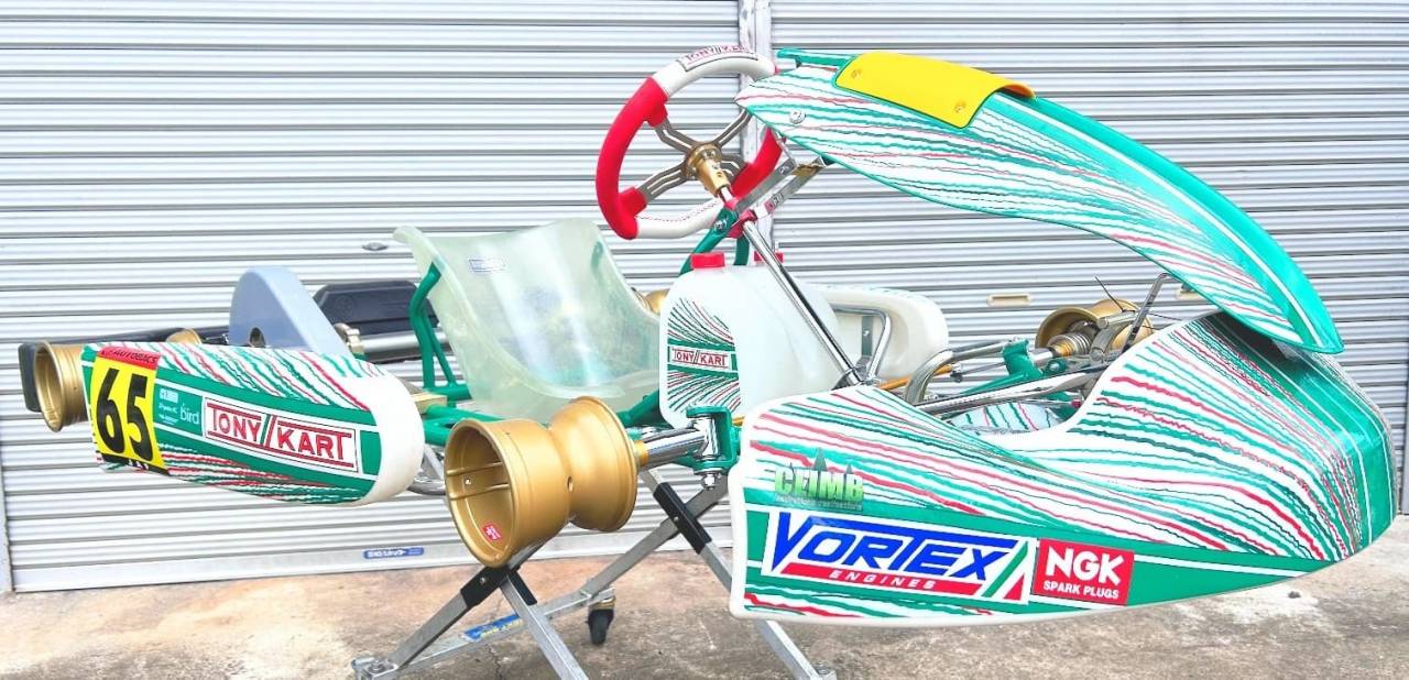 ・極上中古フレーム・2023年TONY KART RACER 401 RR OKフレーム