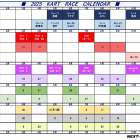 2025 KART RACE CALENDAR